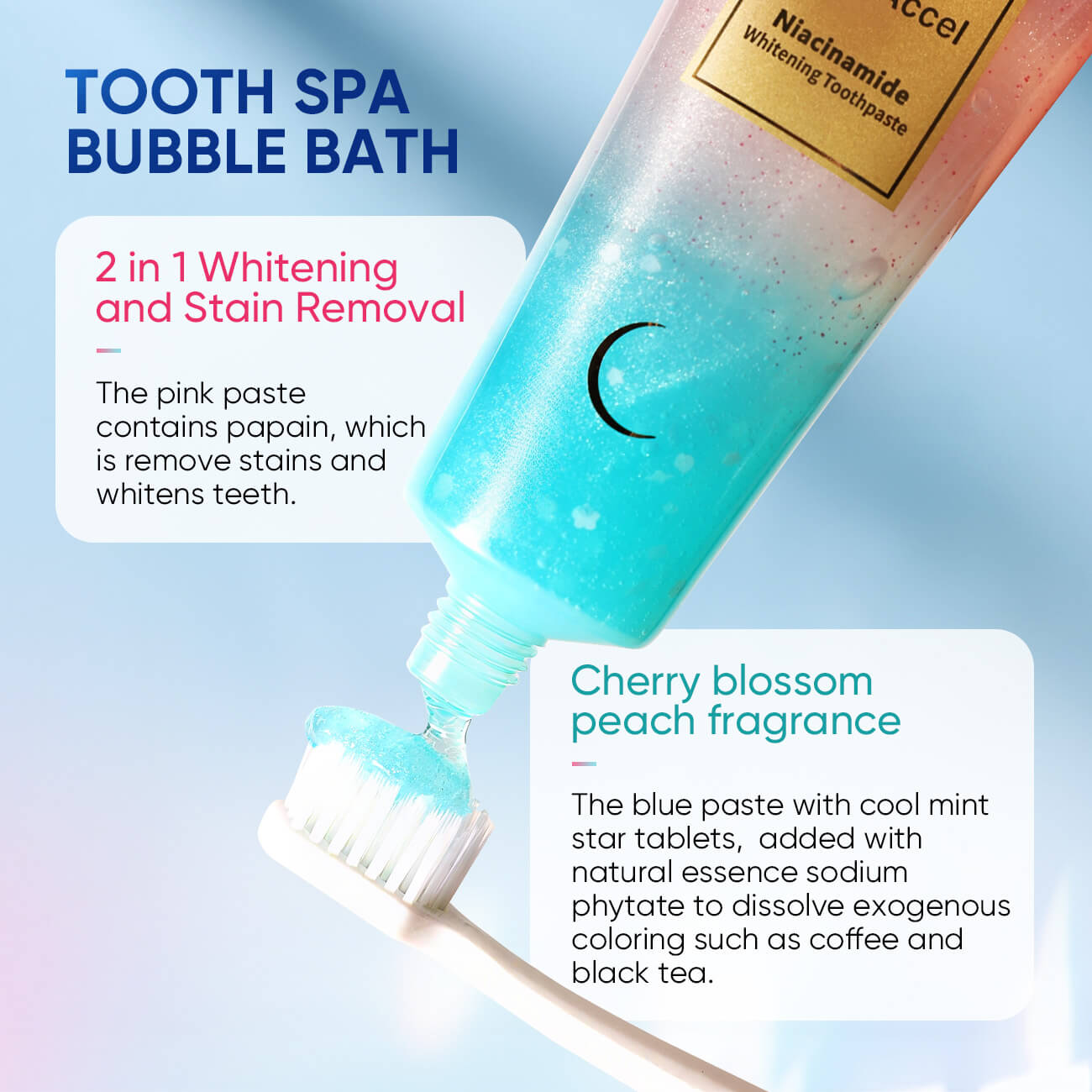 BodyAccel Niacinamide Whitening Toothpaste